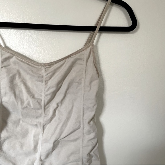 Tan / Beige Ruched Fitted Camisole | Size XS - Picture 6 of 7